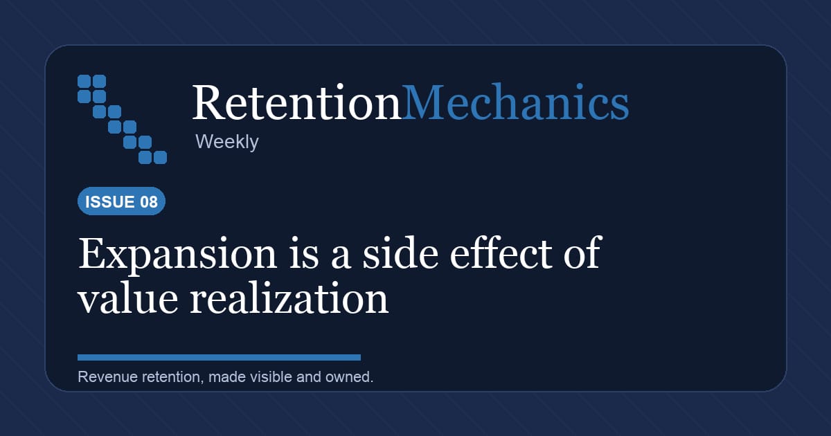 Expansion is earned before it is sold