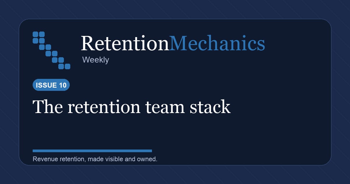 What a working retention operating model needs
